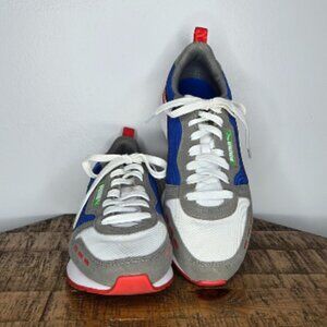 PUMA SoftFoam+ Sneakers | Gray, Blue & Red | Men's Size 8.5 – Great Condition